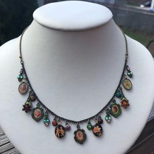 Michal Negrin Victorian Charmed Necklace